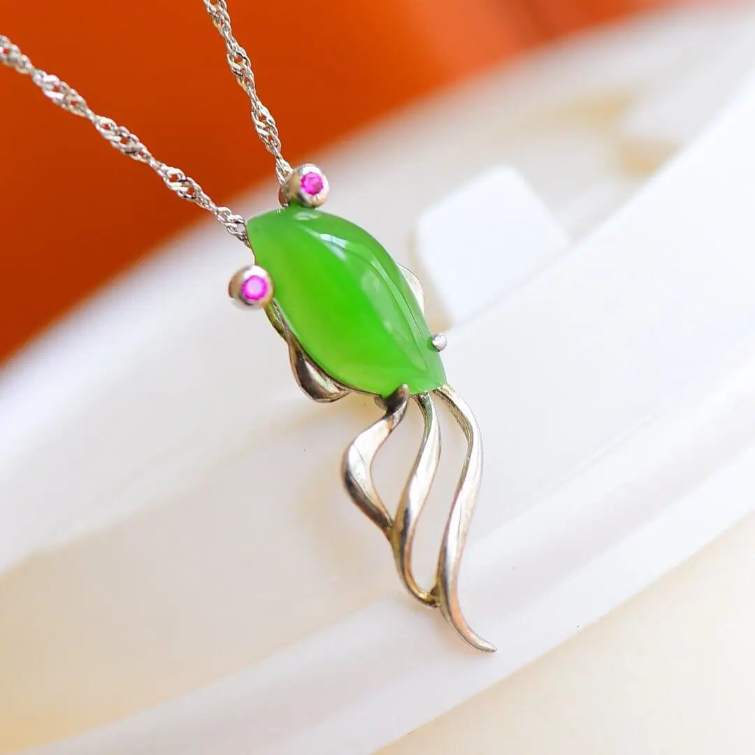 Green Jasper Necklace