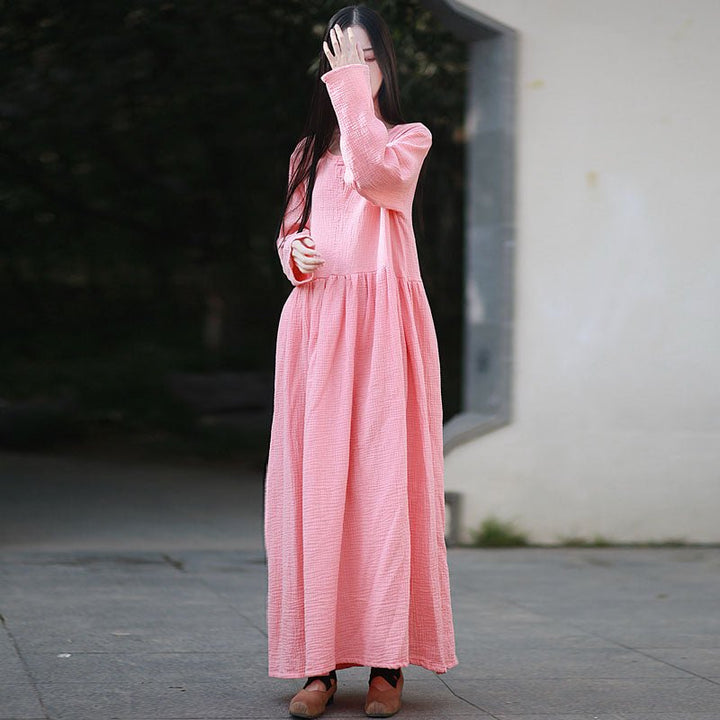 Cotton Dresses for Women Stylish Women's Fashion Retro Wear by Thebesttailor