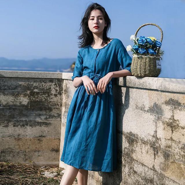 How to match cotton and linen women's fashion - thebesttailor