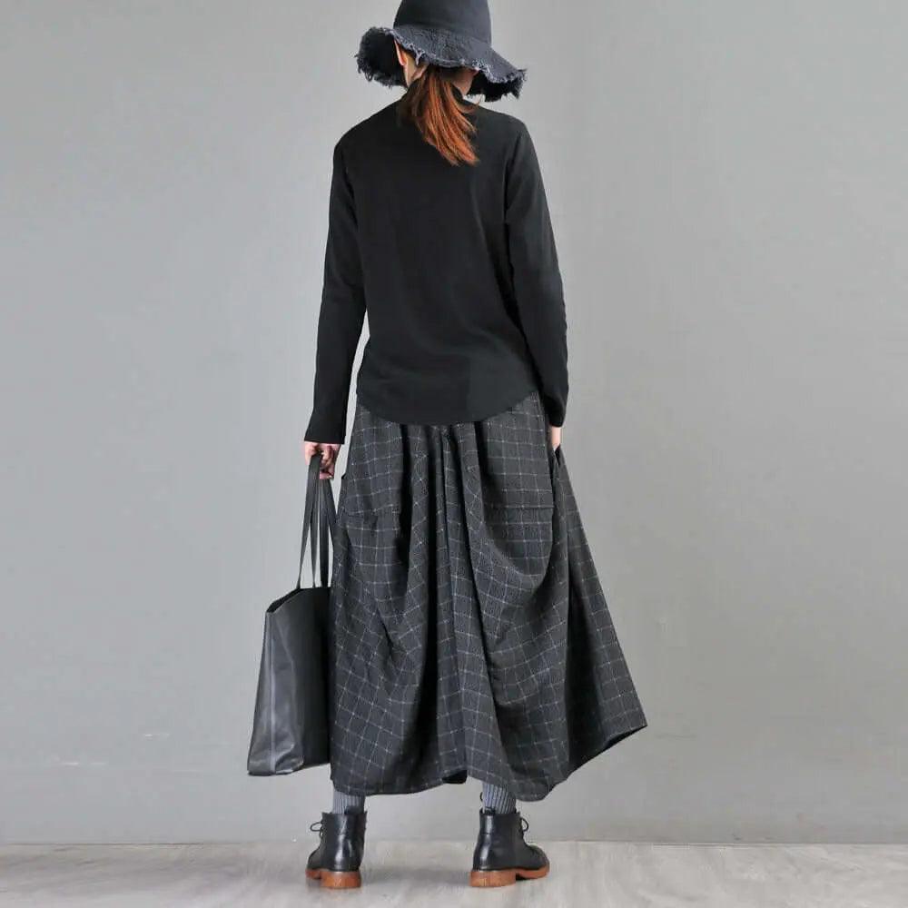 Cotton Wide Leg Pants 