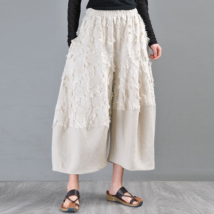 wide leg linen summer trousers Linen Wide Leg Pants Outfits