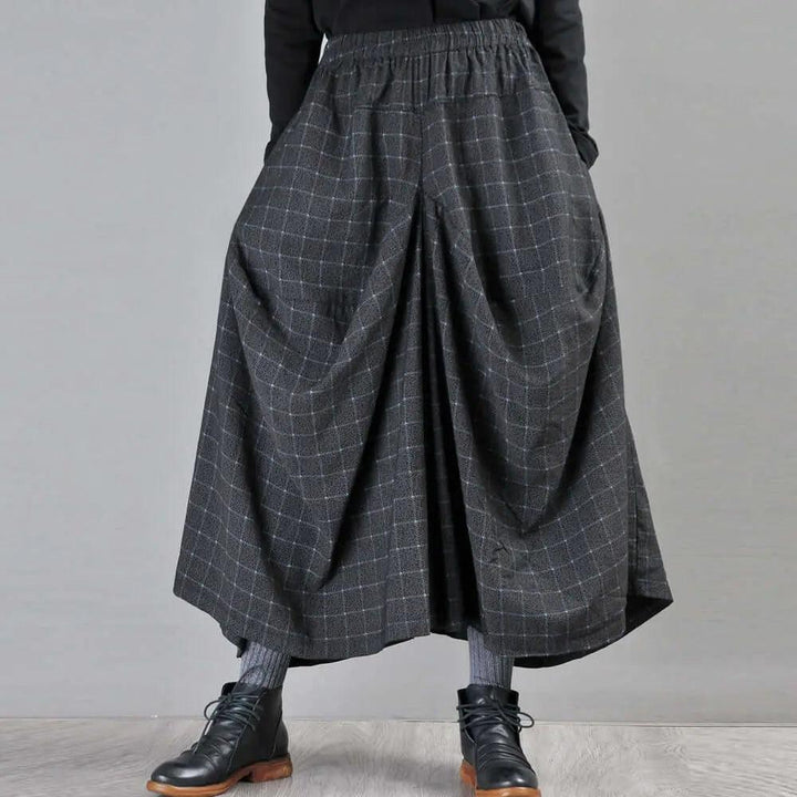 Cotton Wide Leg Pants 