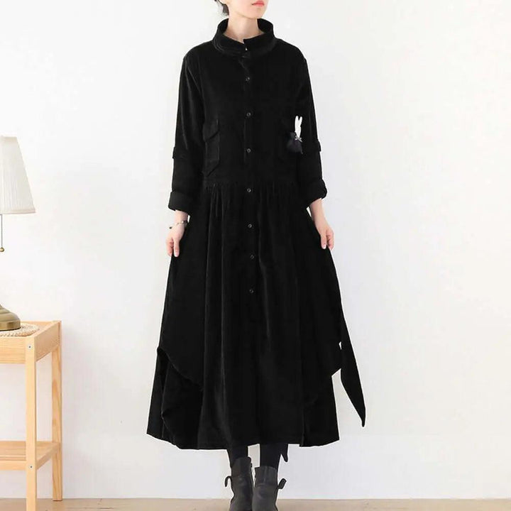 Women's Long Cotton Windbreaker for Winter Stylish Comfort-Women's coat-Thebesttailor-Thebesttailor