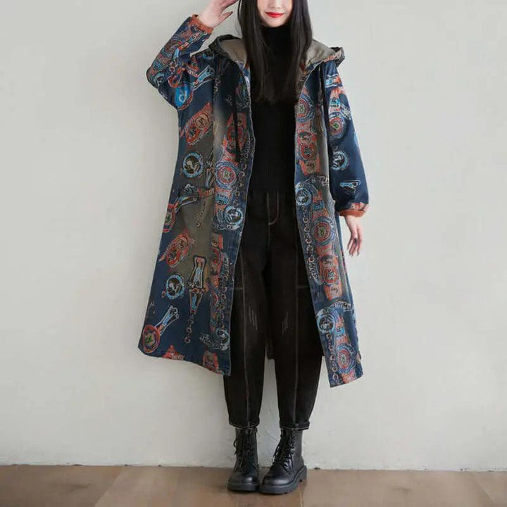 spring jacket women ladies coats women's winter coats with hood-Women's coat-Thebesttailor-Thebesttailor