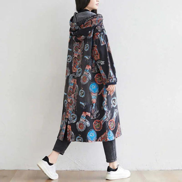 spring jacket women ladies coats women's winter coats with hood-Women's coat-Thebesttailor-Thebesttailor