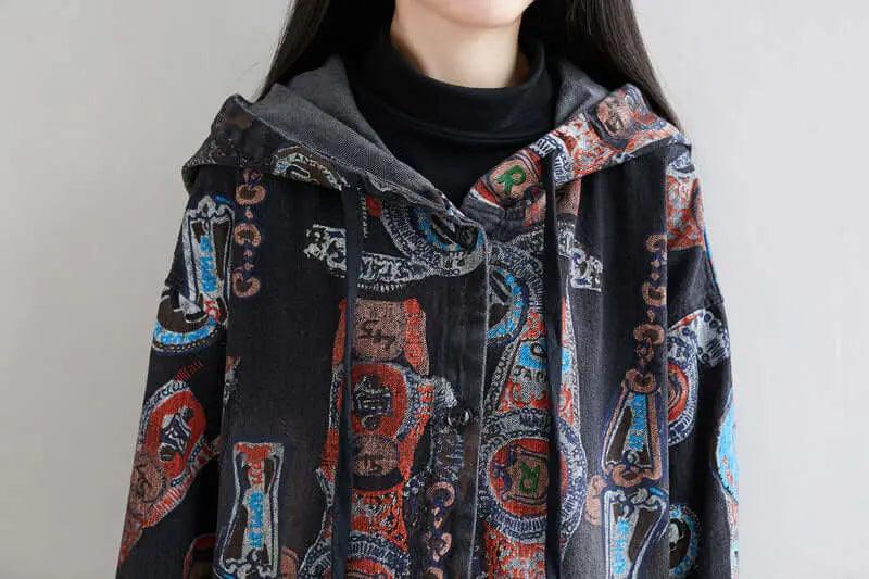 spring jacket women ladies coats women's winter coats with hood-Women's coat-Thebesttailor-Thebesttailor