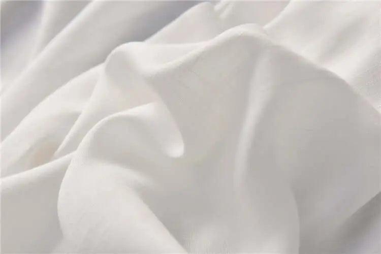 BEST LINEN WITCHES CLOAK WITH BAT SLEEVES-Women's Shirt-Thebesttailor-Thebesttailor