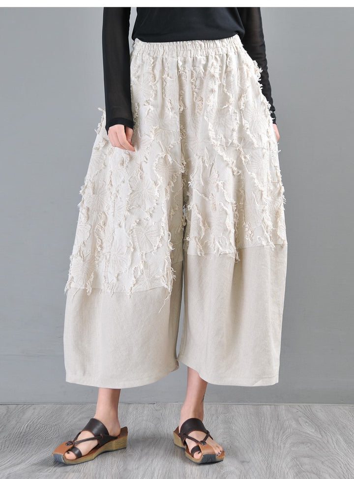 wide leg linen summer trousers Linen Wide Leg Pants Outfits