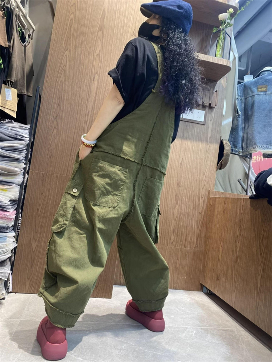 jean jumpsuit jean overalls for women Thebesttailor