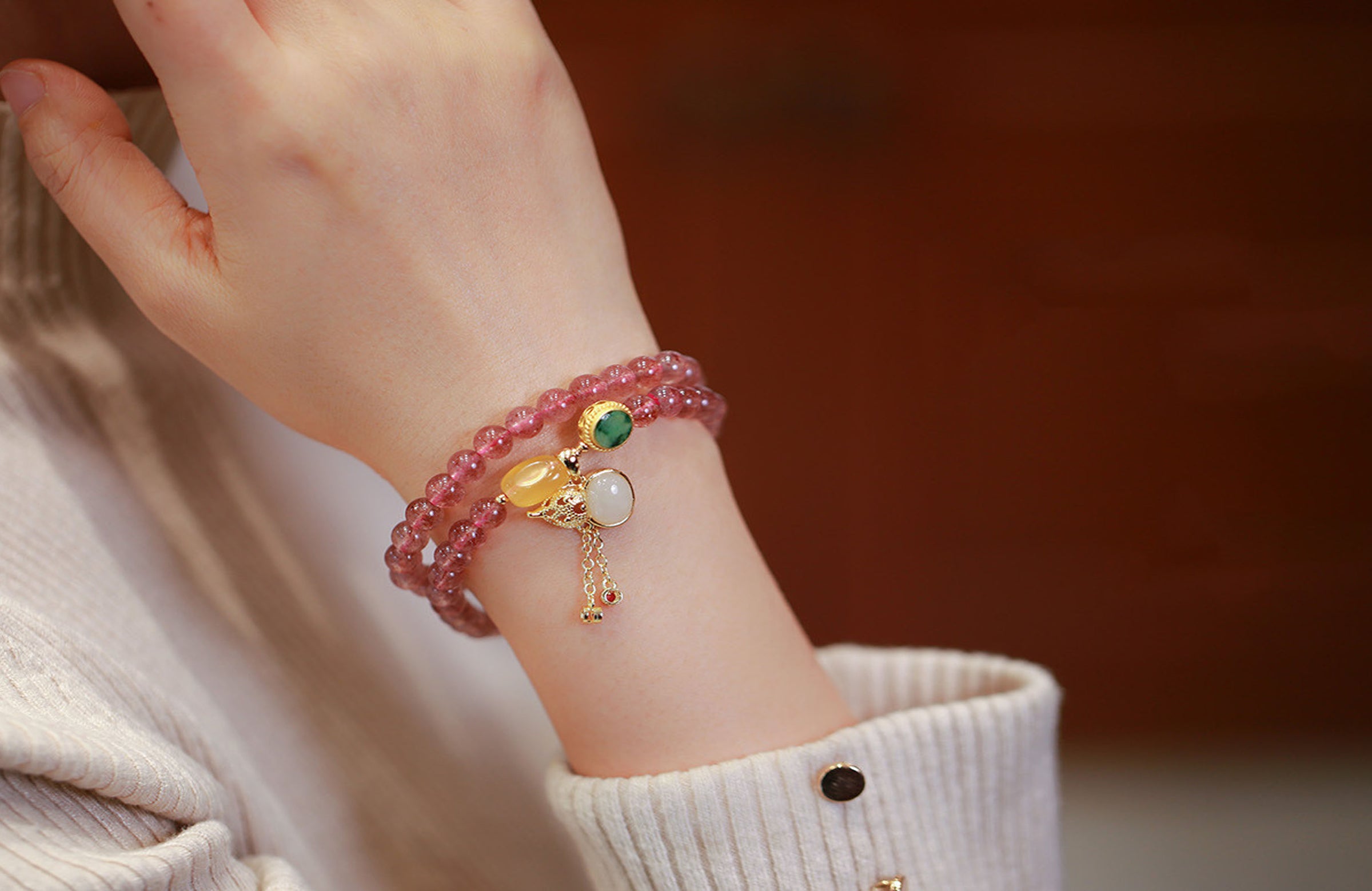 Colorful Crystal Bracelet for Women