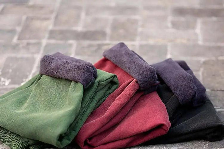 spring pants for women Loose Boho Vintage Linen Bloomers-Women's pants-Thebesttailor-Thebesttailor