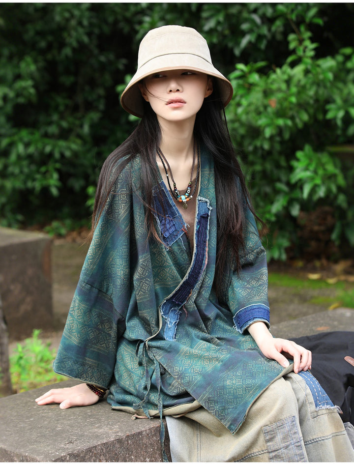 Zen autumn midi cardigan top for women