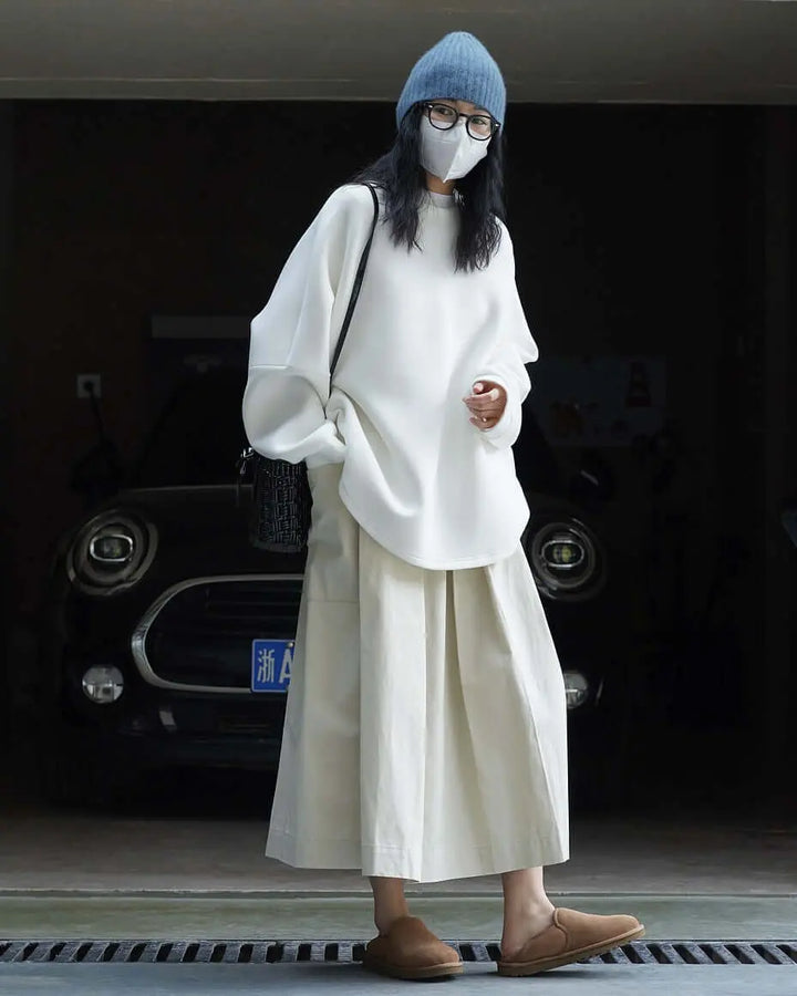 Pleated Cotton Skirts