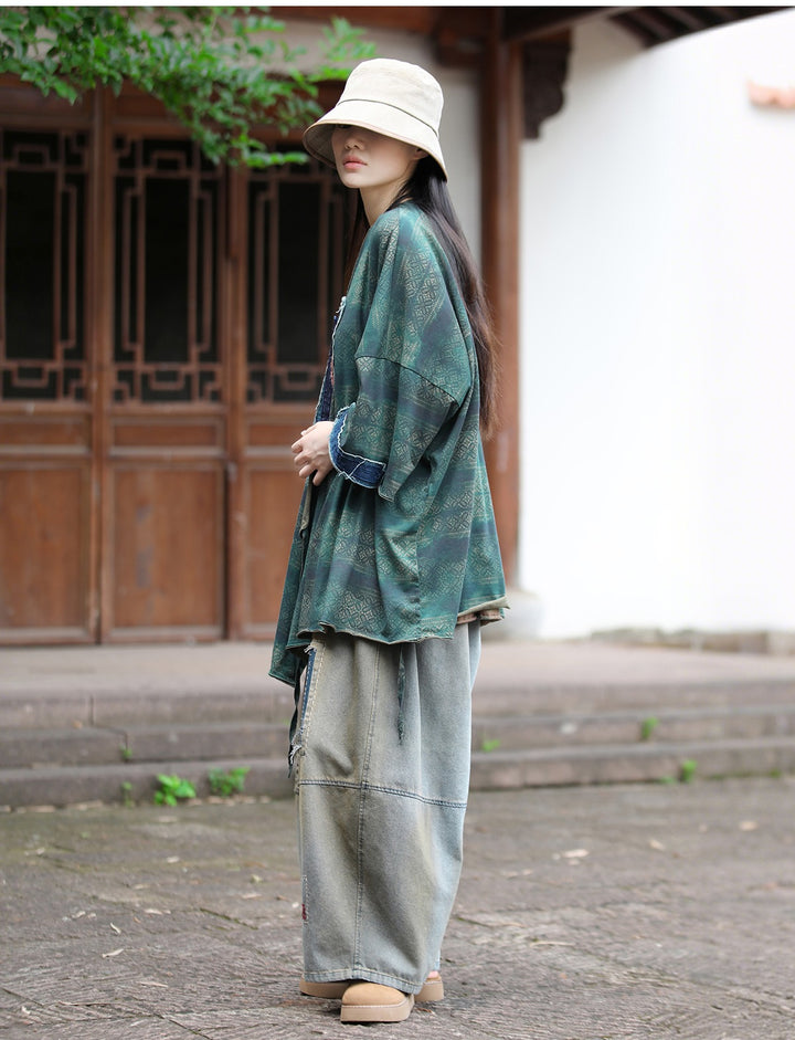 Zen autumn midi cardigan top for women