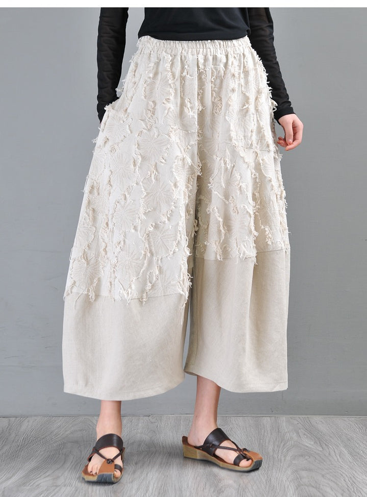 wide leg linen summer trousers Linen Wide Leg Pants Outfits