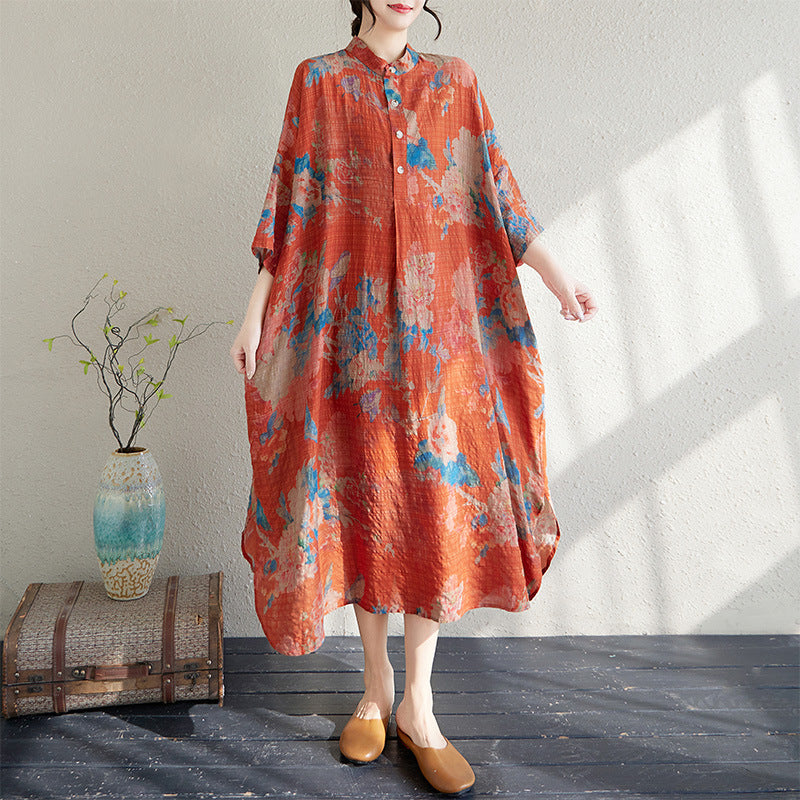 Oversized Long Shirt Dress for Women