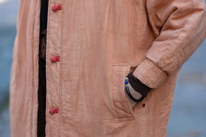 Women's Quilted Cotton Winter Long Coat