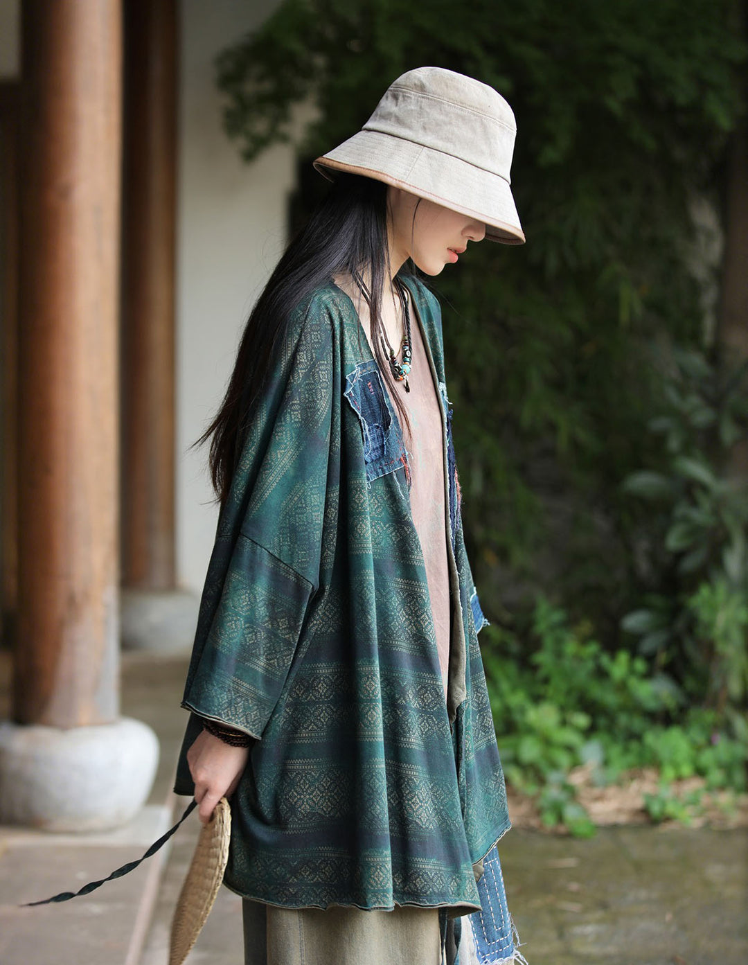 Zen autumn midi cardigan top for women