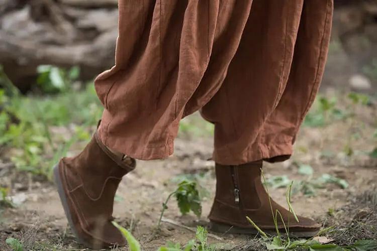 Linen Harem Pants for Women: Comfy Casualwear-Women's pants-Thebesttailor-Thebesttailor