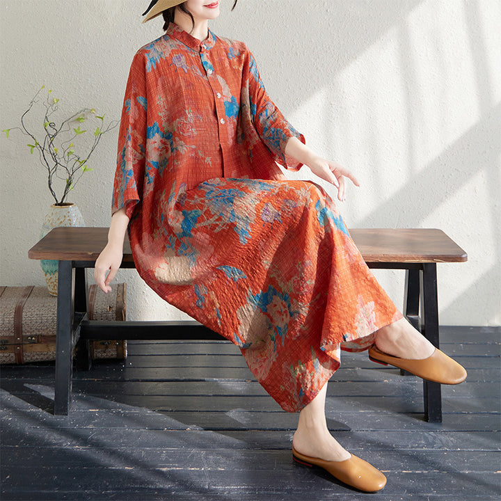Oversized Long Shirt Dress for Women