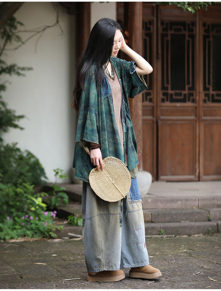 Zen autumn midi cardigan top for women