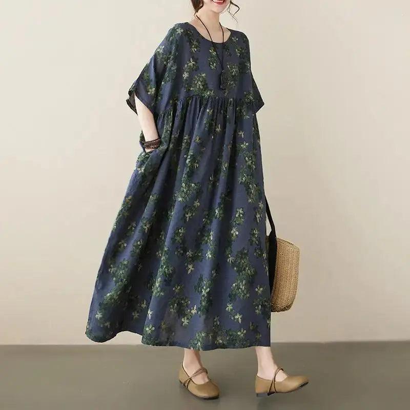 Summer Maxi Dress for Effortless Chic-Women's dress-Thebesttailor-Thebesttailor