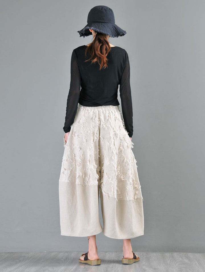 wide leg linen summer trousers Linen Wide Leg Pants Outfits