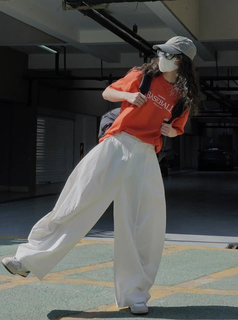 Women's  Cotton Wide Leg Pants