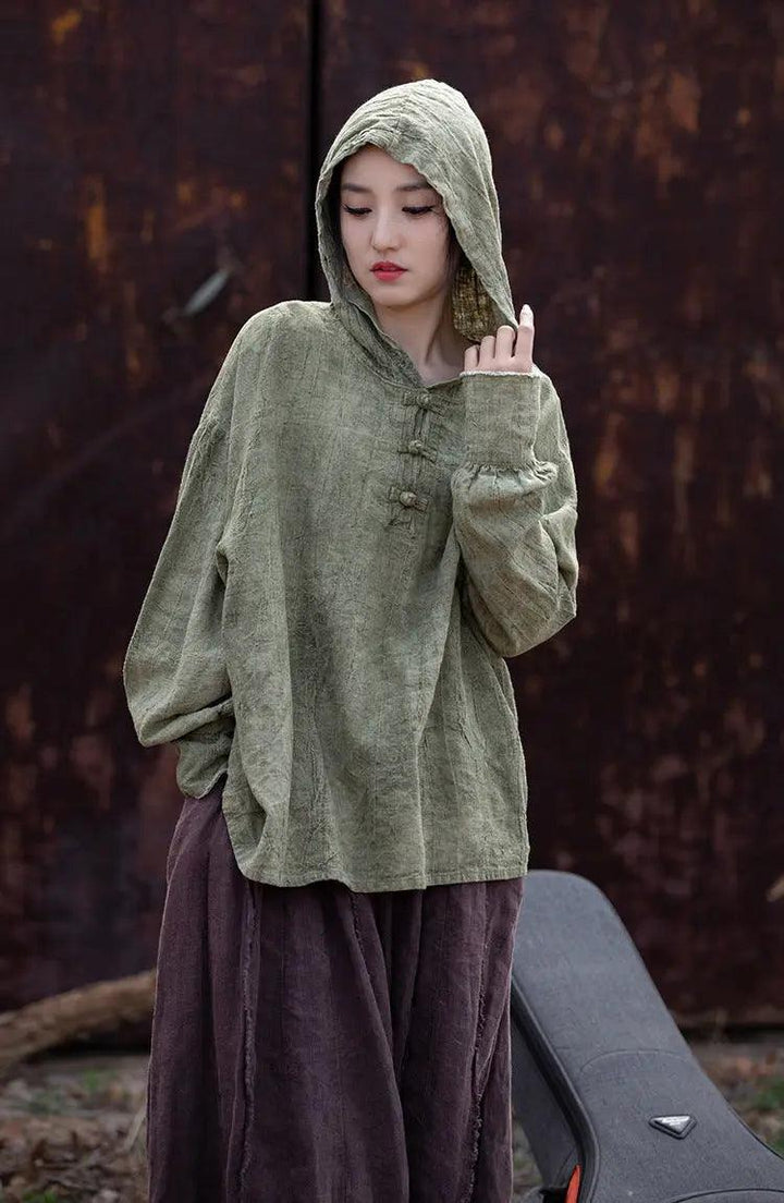 UV Protection Women's Shirt+ Long-Sleeved Hooded T-Shirt for Women-Women's Shirt-Thebesttailor-Thebesttailor