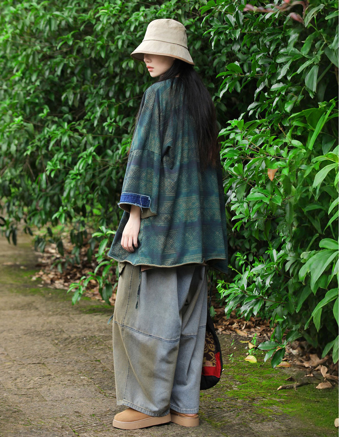 Zen autumn midi cardigan top for women