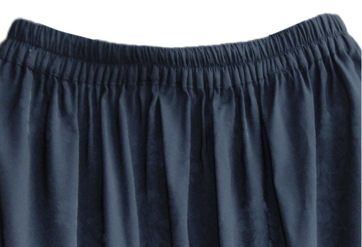 Chinese Style Horse Face Swing Skirt