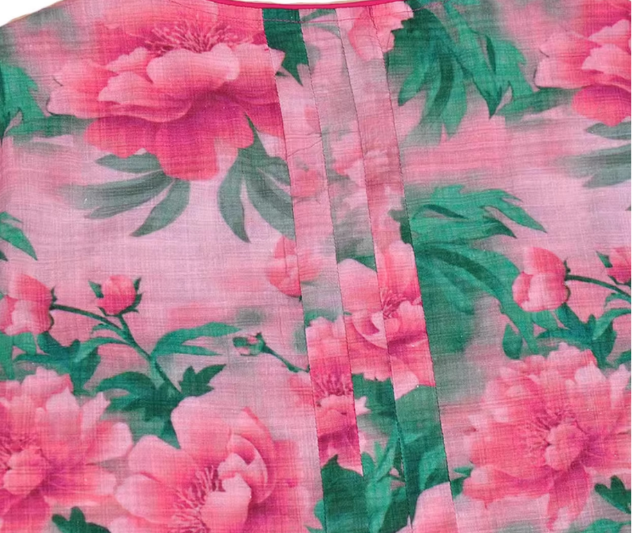 vintage-linen-floral-summer-dress-for-women by Thebesttailor