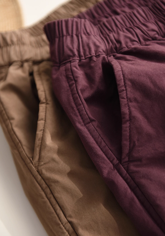 Winter casual double-padded warm harem pants for women