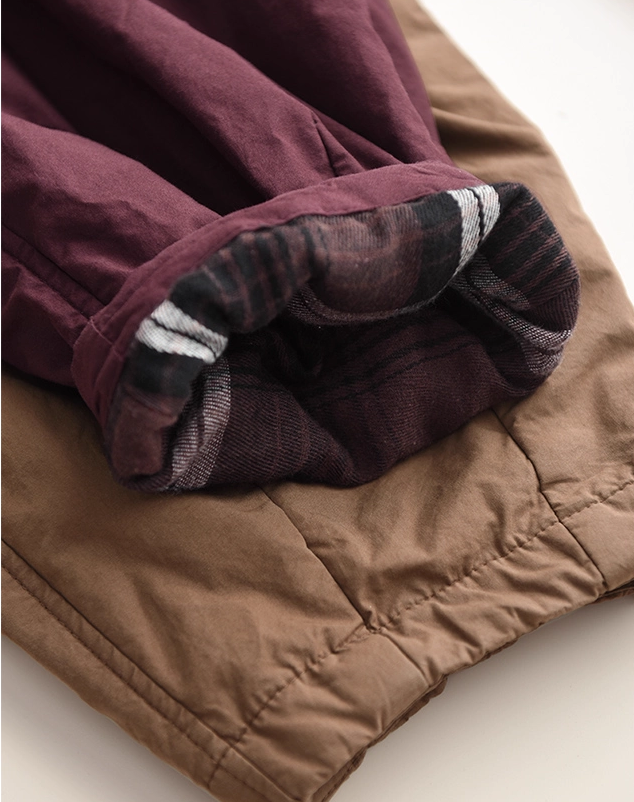 Winter casual double-padded warm harem pants for women