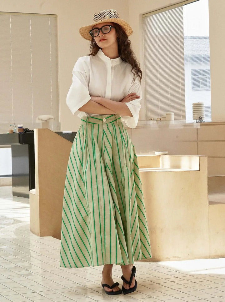 Women's Cotton A-Line Skirts