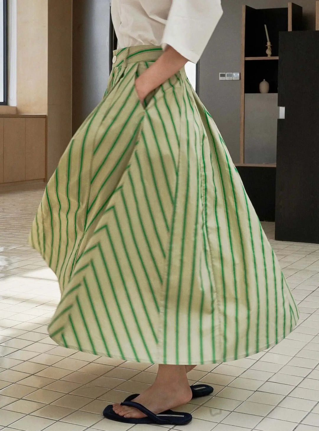 Women's Cotton A-Line Skirts