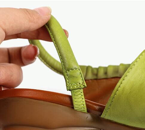 Low Heel Leather Shoes | Women's Low Heel Shoes | Thebesttailor
