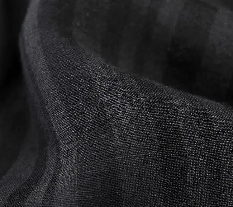 harem pants women Summer pants Black Striped harem trousers-Women's pants-Thebesttailor-Thebesttailor