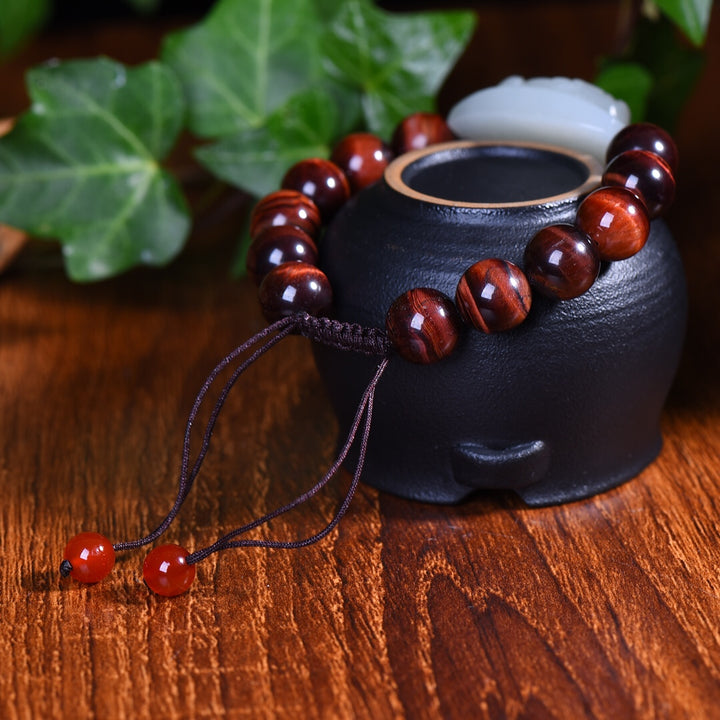 Natural Green Jade Pixiu Beaded Bracelet for Wealth and Protection