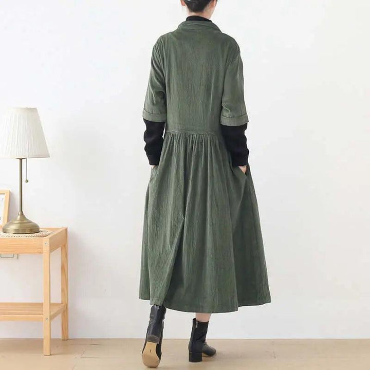 Women's Long Cotton Windbreaker for Winter Stylish Comfort-Women's coat-Thebesttailor-Thebesttailor