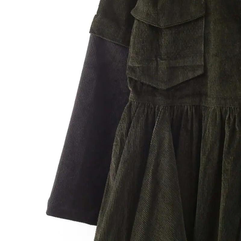 Women's Long Cotton Windbreaker for Winter Stylish Comfort-Women's coat-Thebesttailor-Thebesttailor