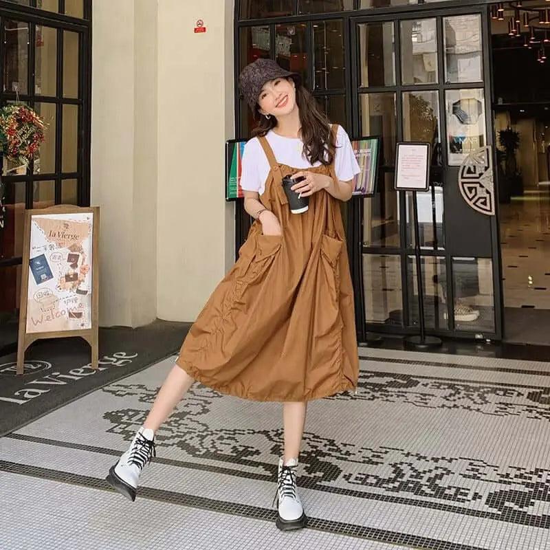 dresses for women Lantern Dress Elevate Your Style Cotton Dress-Women's Skirts-Thebesttailor-Thebesttailor