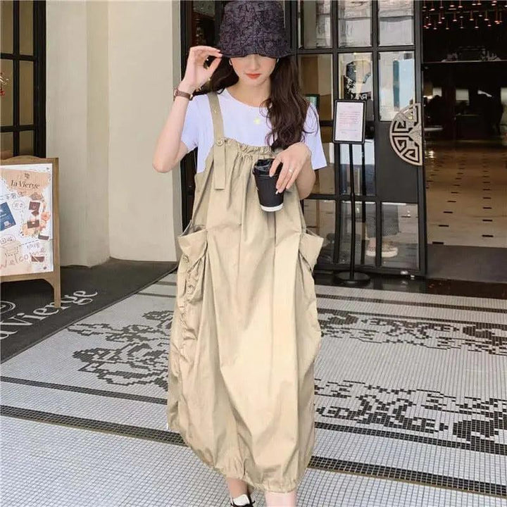 dresses for women Lantern Dress Elevate Your Style Cotton Dress-Women's Skirts-Thebesttailor-Thebesttailor