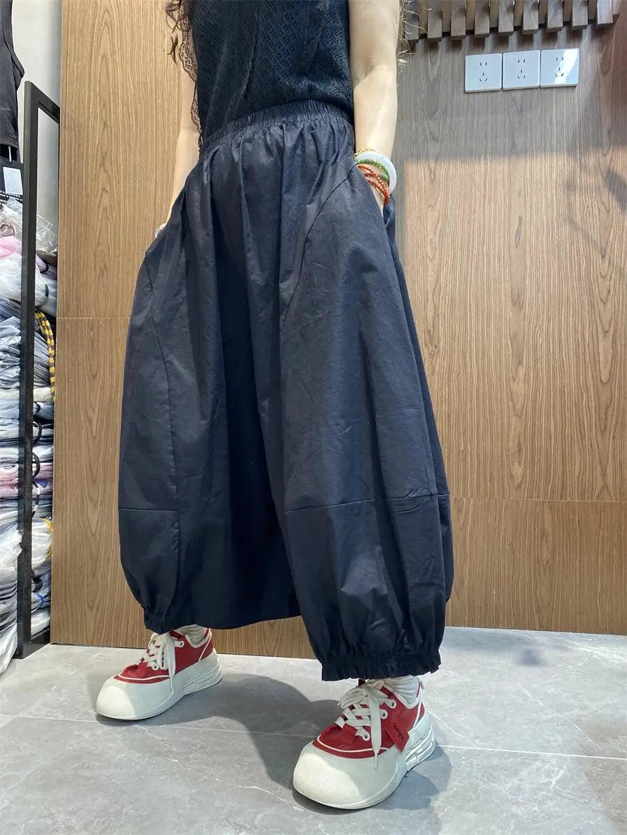 wide leg pants women palazzo pants Cropped pants by Thebesttailor