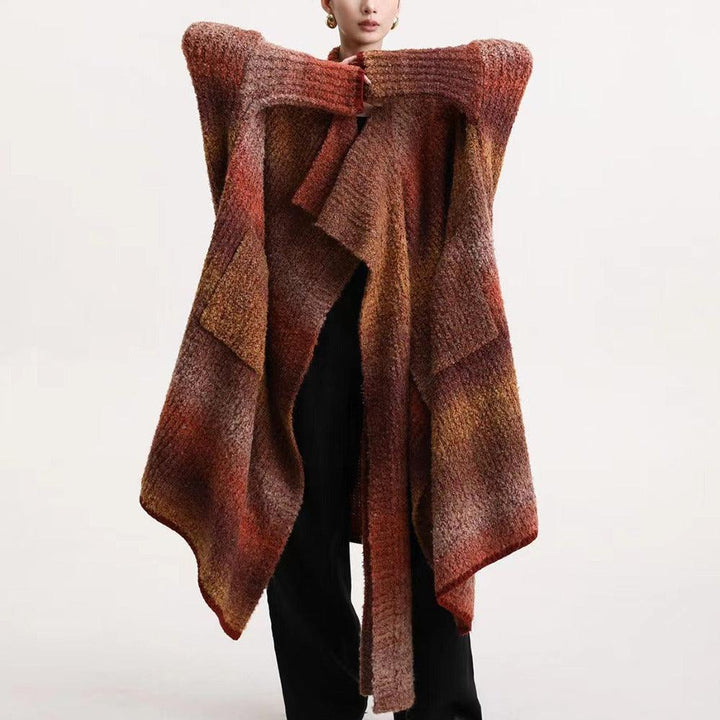 Cardigan sweater warm sweaters for winter mohair sweaters womens-Women's coat-Thebesttailor-Thebesttailor