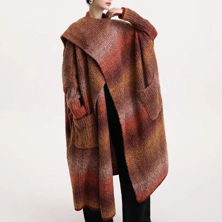 Cardigan sweater warm sweaters for winter mohair sweaters womens-Women's coat-Thebesttailor-Thebesttailor
