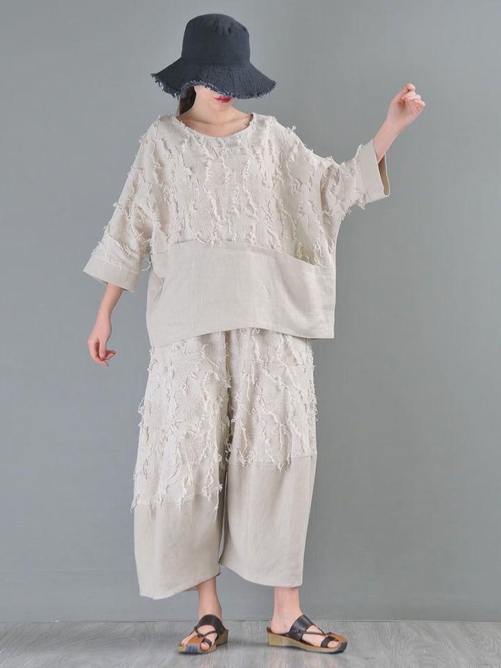 wide leg linen summer trousers Linen Wide Leg Pants Outfits