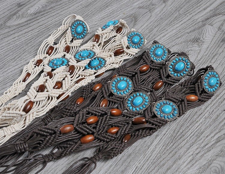 Retro Woman Boho Waist Chain Belt Boho Chain Belt Accessories
