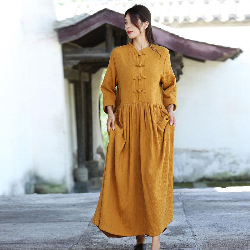 Summer shirt dress Cotton Soft Dress dress for women Thebesttailor
