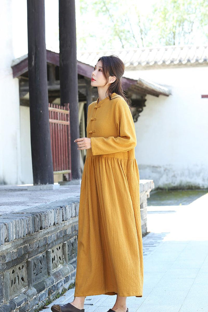 Summer shirt dress Cotton Soft Dress dress for women Thebesttailor